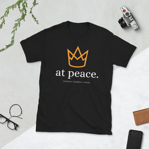 at peace. Short-Sleeve Unisex T-Shirt