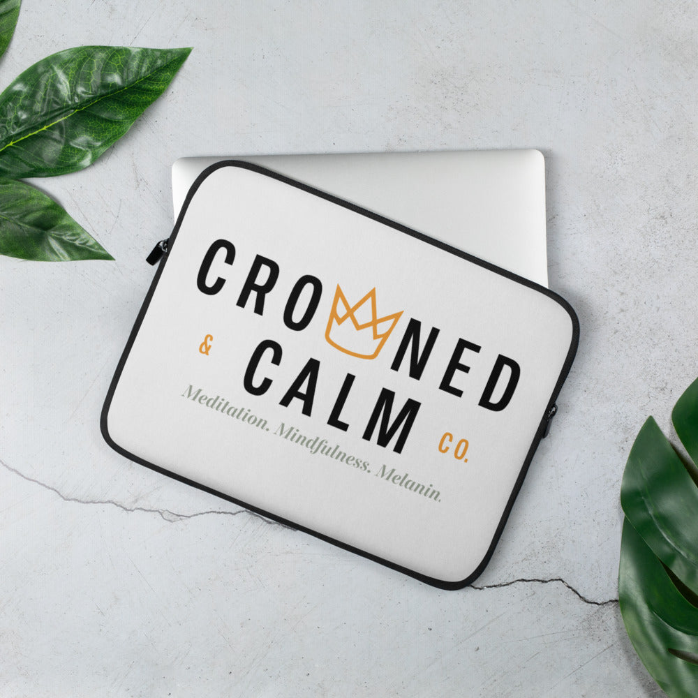 Crowned & Calm Co Classic Laptop Sleeve