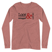 Load image into Gallery viewer, Locs &amp; Curves &amp; Swagger - OH MY! Long Sleeve Tee
